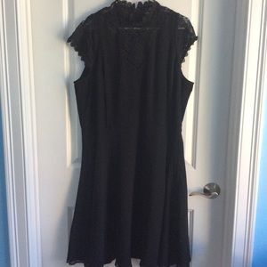City Chic party dress black 18